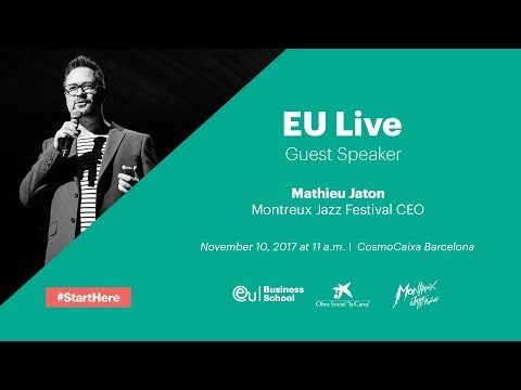 EU Live: Mathieu Jaton, CEO of the Montreux Jazz Festival