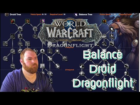 My rambling thoughts on the Balance Druid Tree in World of Warcraft | Dragonflight (un-edited)