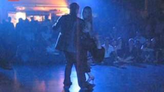 Eugenia Parrilla & Ezequiel Farfaro, February, 2008. La Viruta, Buenos Aires