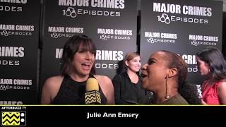 Julie Ann Emery | Major Crimes 100 Episodes Celebration