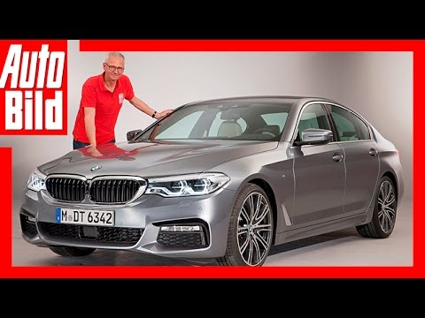 Neuvorstellung: BMW 5er / 2017 / Erste Sitzprobe im neuen 540i / Review