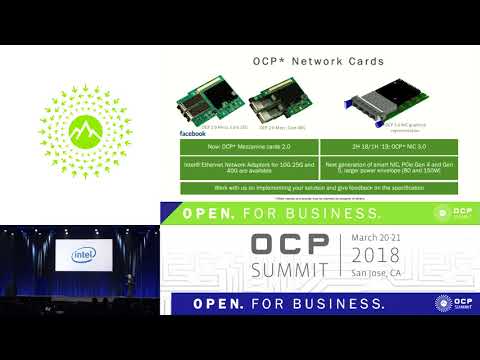 OCPUS18 – Keynote – Architecting for the Future of Hyperscale Datacenters - Presented by Intel