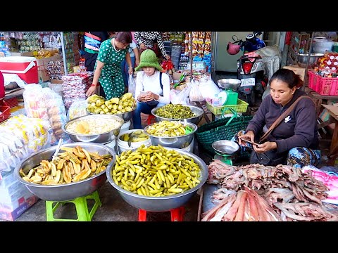 Wet Market in Phnom Penh City of Cambodia