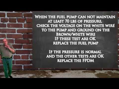 Ford's Fuel Pump Driver Module P1233 Diagnostics and Repair