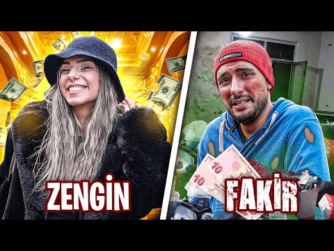 ZENGİN VS. FAKİR BİR GÜN GEÇİRMEK !
