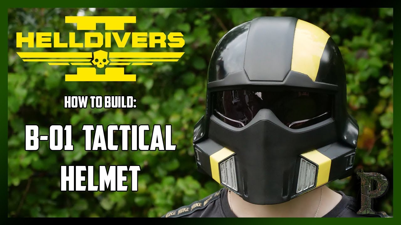 Learning From Every Possible Mistake! | B-01 Tactical Helmet Build from Helldivers 2