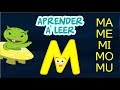Sílabas Ma Me Mi Mo Mu Aprender A Leer Letra M Educación Infantil