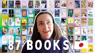 2024 was unhinged: here are all 87 BOOKS I read in Japanese 🇯🇵📚