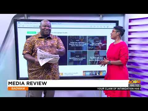 Badwam Media Review on Adom TV (27-09-23)