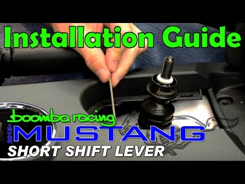 How to Install | Boomba Short Shifter for '15+ Ford Mustang