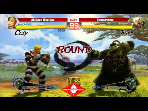 ARK V - Super Street Fighter 4 AE 2012 - Top 8 Losers - AB Good Meal Joe vs. Ranmasama
