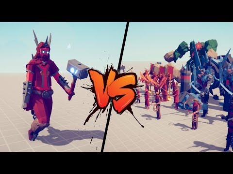 NEW 2022 THOR Vs  EVERY UNIT | Totally Accurate Battle Simulator | TABS