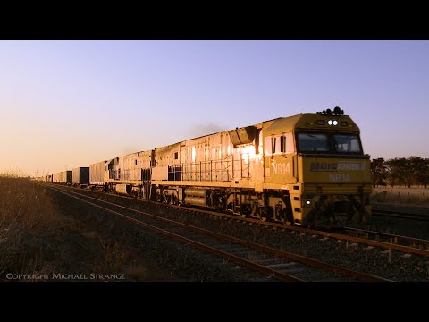 6PM6 Pacific National Container Freight Train (28/1/2019) - PoathTV Australian Railways
