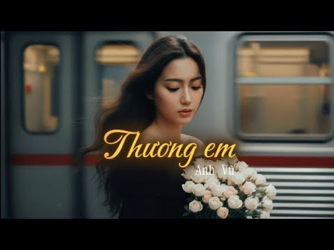 Cách em 1milimet (nhạc phim) | Thương em - Anh Vũ [lyric video]