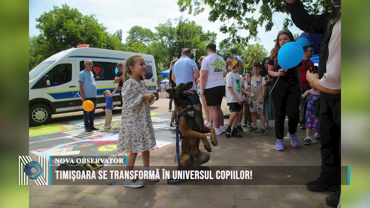 Timișoara se transformă în universul copiilor!
