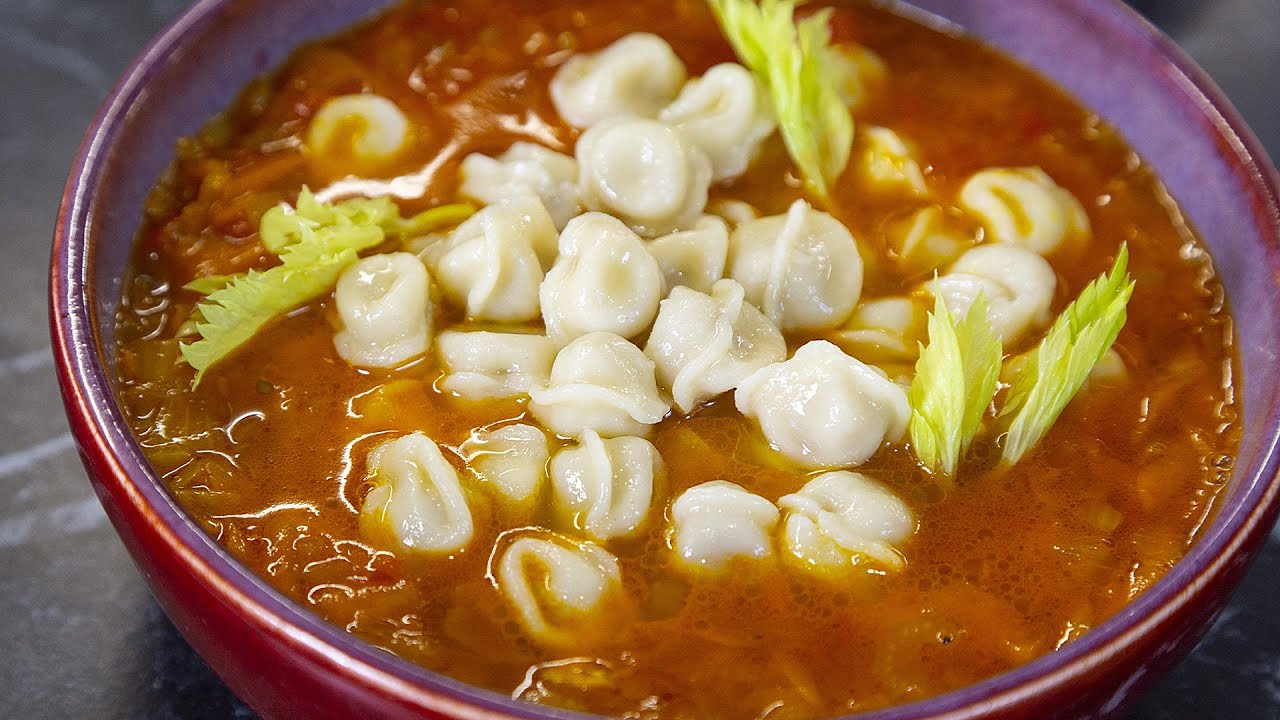 Суп с пельменями - вкусный домашний рецепт