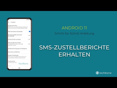 SMS-Zustellberichte [Android 11]