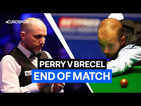 Luca Brecel claims win in a crazy game of snooker at the Scottish Open 2021 | Eurosport Snooker