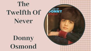 The Twelfth Of Never（1973）Donny Osmond