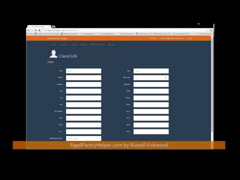 Food Pantry Helper Introduction