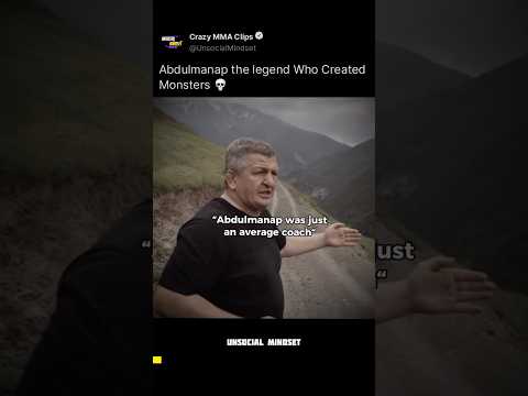 Abdulmanap The Legend 💀 #abdulmanapnurmagomedov #unsocialmindset #ufc #khabib