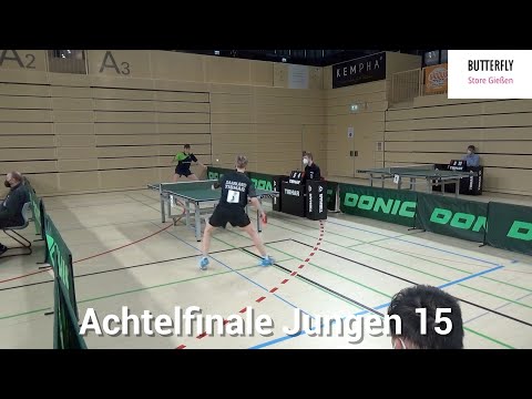 Bastian Meyer - Pavel Sokolov | Achtelfinale | Deutsche Meisterschaften U15 | Highlights