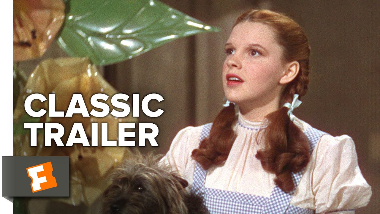 5 بهترین فیلم کودکان Oz Wizard (1939) تریلر اصلی - فیلم جودی گارلند - یوتیوب