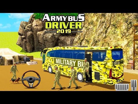 Army Bus Driver US Soldier Transport Duty 2019: Bus Driving SImulator - Android GamePlay 3D