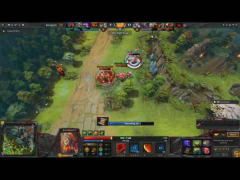 Dota 2 Highlight TI6 Open Qualifiers - Rex Regum Qeon Vs Beyond Infinity