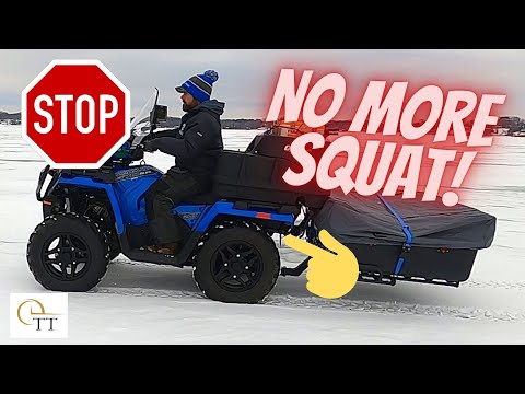 #112 ATV Suspension Mod - Kolpin IRS Lockout Kit - Towing with ATV - IRS vs. Straight Axel