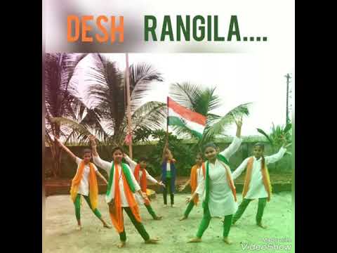 Desh rangila... Independence performance with students 