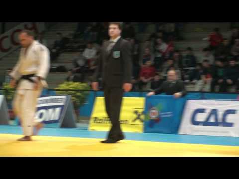 Judo WC Oberwart -81 Finale TSIKLAURI, Levan (GEO)-VALOIS-FORTIER, Antoine (CAN)