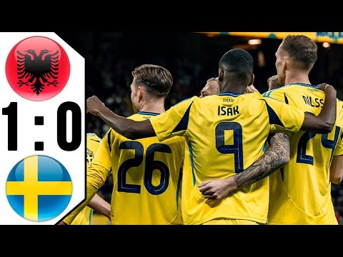 Sweden vs Albania (1-0) Gustaf Nilsson Goal Goals and Extended Highlights 2024