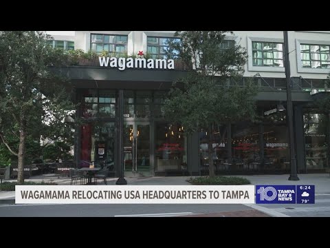 Wagamama moving US headquarters from New York to Tampa