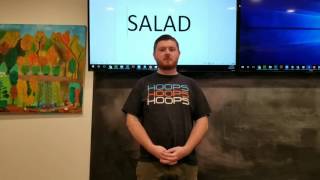 How to say Salad in English?