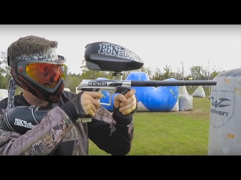 New Planet Eclipse CSR - Paintball shooting video
