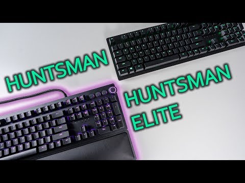 Razer Huntsman Elite vs Huntsman | Whats the Difference? Video