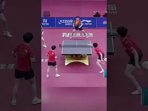 Chinese doubles #tabletennis