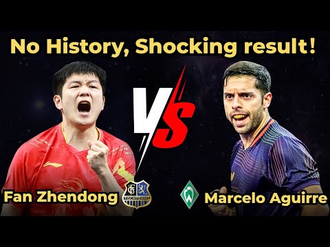 No History, Shocking result！Fan Zhendong vs Marcelo Aguirre｜1. FC Saarbrücken-TT vs SV WERDER BREMEN