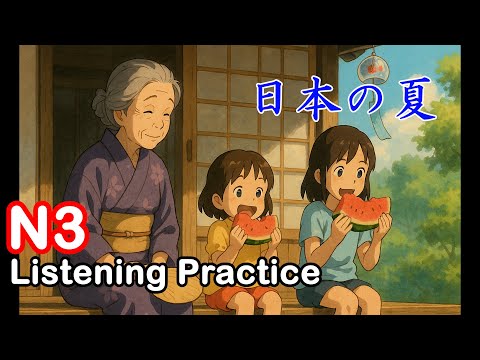 Japanese Summer Vibes ๐ป 7 Things | JLPT N3 Listening