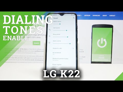 How to Change Dial Pad Tones in LG K22 – Manage Dial Pad Tones
