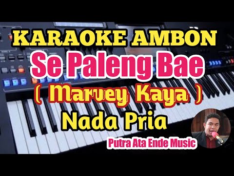 Karaoke PALENG BAE - Marvey Kaya _ Nada Pria
