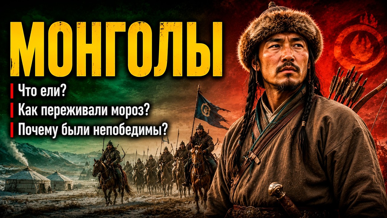 Как жили МОНГОЛЫ ЧИНГИСХАНА? Быт кочевников в голой степи