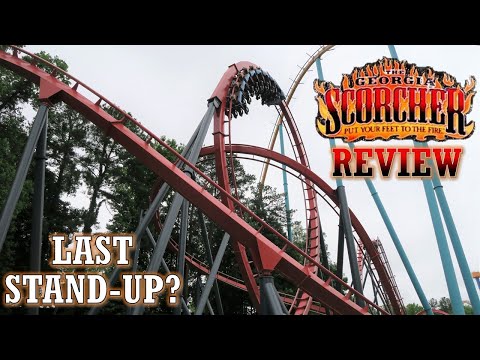 Video review of Georgia Scorcher by Canobie Coaster