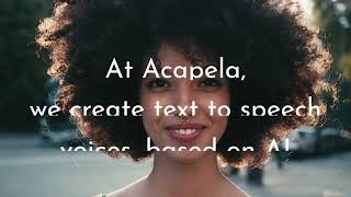 Multilingual Text to speech, based on AI.