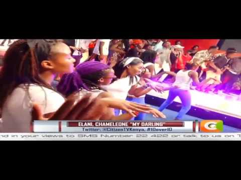 Elani perform My Darling for the first time LIVE with Jose Chameleone on 10 over 10