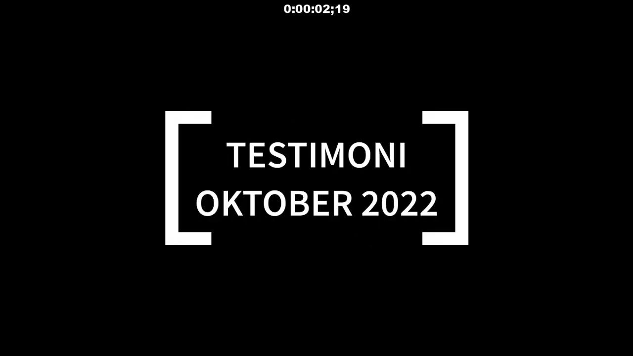 TESTIMONI KELAS OKTOBER 2022