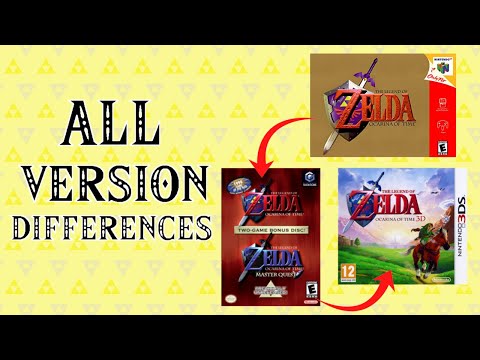 The Legend of Zelda Version Differences: Ocarina of Time vs Ocarina of Time 3D