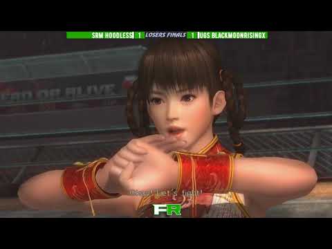 Final Round 2018 - DOA5 LR Losers Finals SRM Hoodless Vs UGS BlackMoonRising