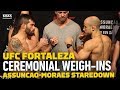 UFC Fortaleza: Raphael Assuncao vs. Marlon Moraes Weigh-In Staredown - MMA Fighting
